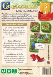 Carcassonne L&auml;hde ja Lohik&auml;&auml;rme (Dragon & Fairy, 3rd expansion)