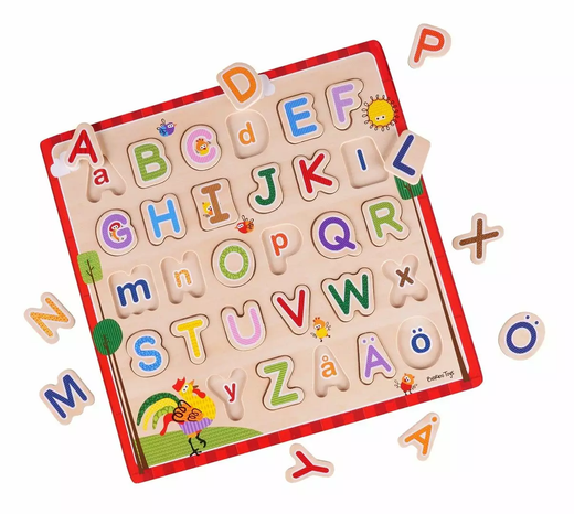 Aakkoset A-&Ouml; palapeli