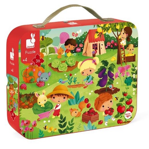 Janod Puutarha Palapelisalkku