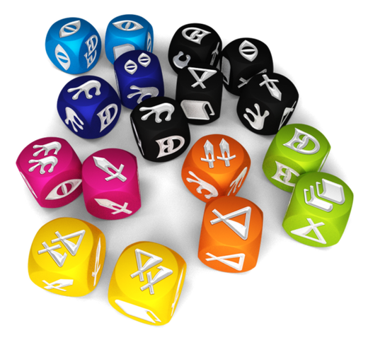 Lands of Galzyr extra dice set (ENG)